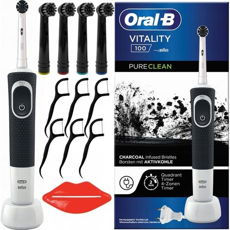 ORAL-B VITALITY ELEKTRISCHE ZAHNBÜRSTE + BÜRSTENKÖPFE ZUBEHÖR