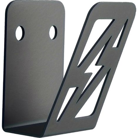 Support mural robuste et antirouille pour chargeur de véhicule électrique, fixation en fer, gain de place. (1/5)