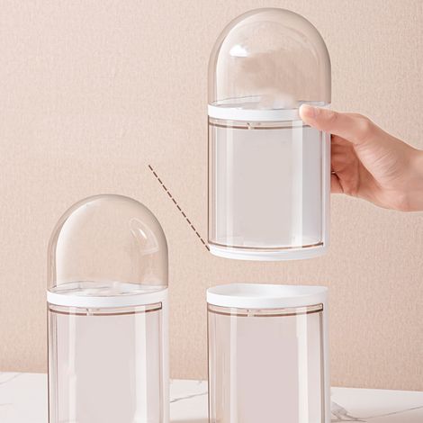 Boîte de rangement transparente murale pour figurines de poupées, vitrine d'exposition à 1 niveau, 11 x 13,5 cm (1/5)