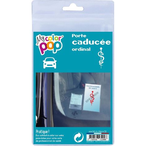PORTE CADUCEE ADHESIF
