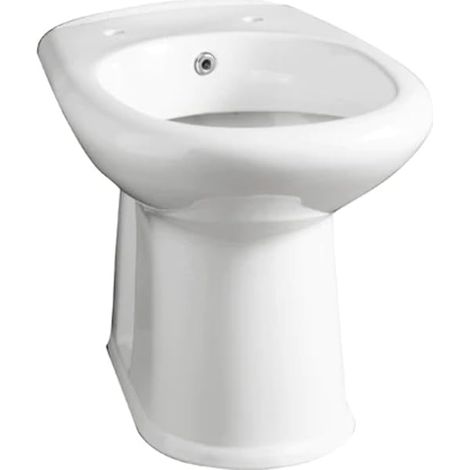 VASO-BIDET CONFORT 40 EROGATORE LINPHA Sanitari Ceramica Bianca Scarico Pavim