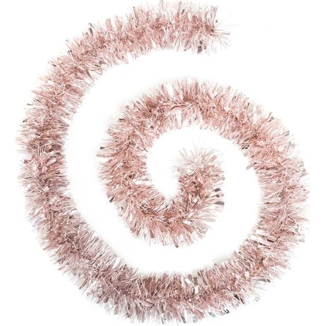 Ghirlanda di natale lucida opaca 100 x 6 x 2 m rosa - Atmosphera créateur d'intérieur