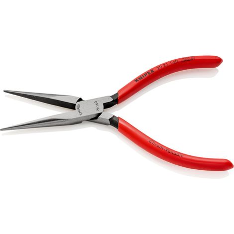 KNIPEX 29 21 160 Pinza per telefoni rivestiti in resina sintetica atramentata nera 160 mm