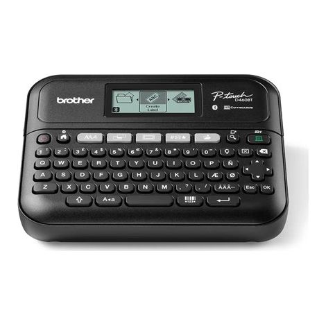 Brother P-Touch PT-D460BTVP Kabellos Kabelgebunden Monochrom Thermotransfer Andere Schwarz (1/5)