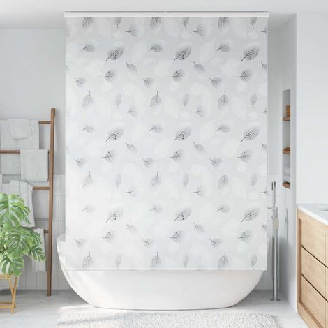 Store enrouleur de douche，Store à rouleau avec cassette largeur du tissu 146 cm CFW4846460 (1/5)