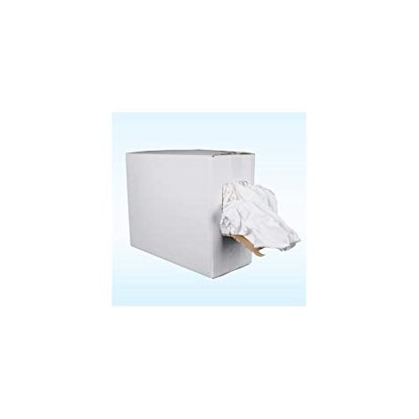 chiffon blanc - carton de 10kg ââ‚“ quelques coutures