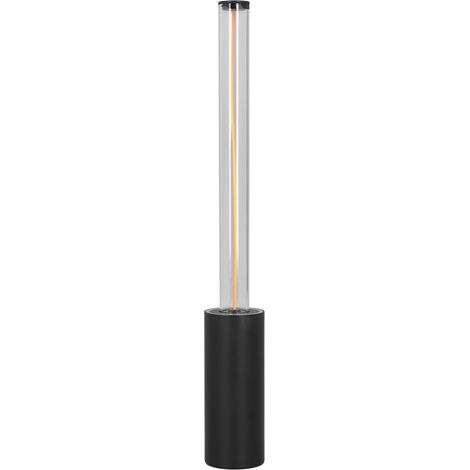 LED Cordless Table Lamp 3 Modes Dimmable Touch Control USB Rechargeable Handheld Nightstand Lamp for Dining Table Patio Restaurant Black (1/5)