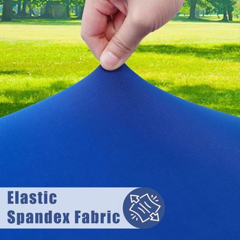 Juego de 2 mantas de picnic rectangulares, para mesas de 1,80 m (azul, 76 x 182 cm) (1/3)