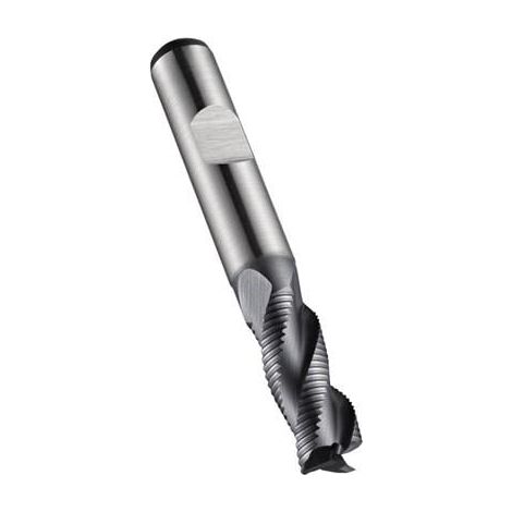 Schaftfräser C922 DIN 844 K D.6mm Schneiden-L.13mm HSS-E-PM ALCRONA 35Grad Z.3 (1/4)