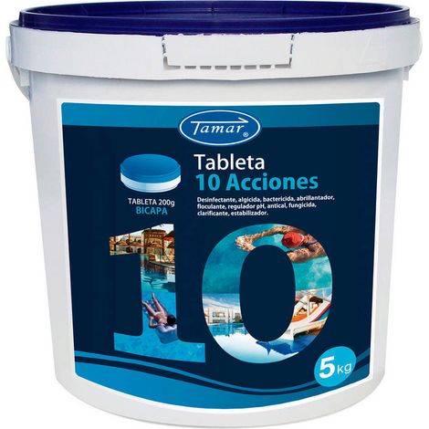 Tamar Chlore 10 Actions Comprimés 200 g 5 kg Action Lente 1105106050 (1/3)