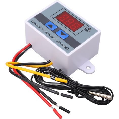 Temperaturregler -50 °C bis 110 °C, Temperaturregler-Steuerschalter, Digitalanzeige, Thermostat, 12 V, 120 W (1/5)