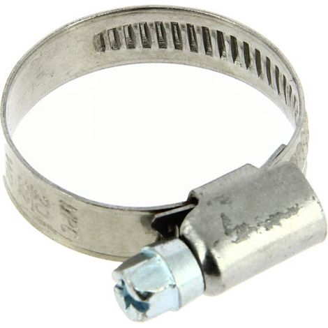 Collier Plat Acier Galvanisé Pour Tuyau Diam. 25 Mm