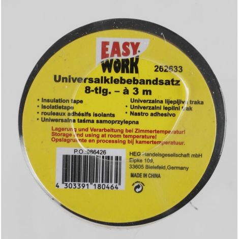 6x Universal Klebeband 3m 8 Rollen Farben Bunt Pack Paket Haushalt Montage Auto (1/5)