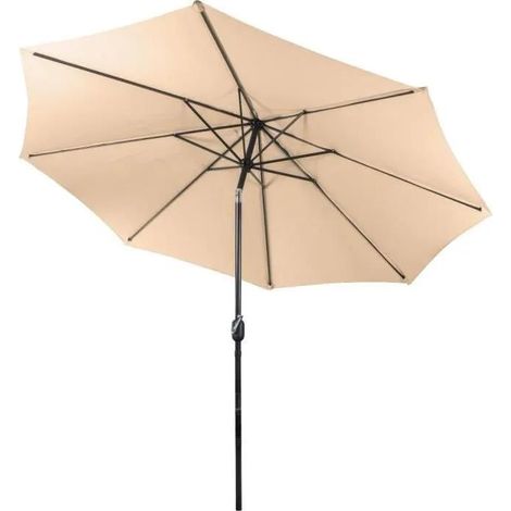 Fieldmann FDZN 5006 parasol crème 3 mètres diamètre