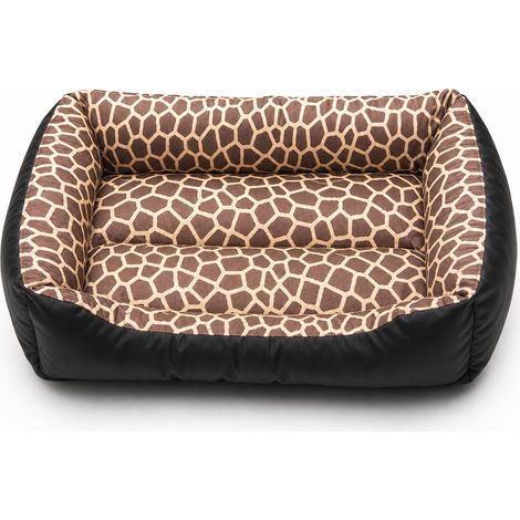 Matelas lavable en machine pour chien léopard taille S (1/5)