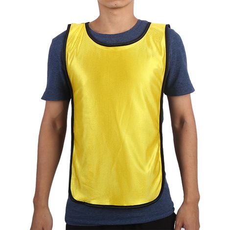 Veste de sport jaune pour football et activités en plein air (1/4)