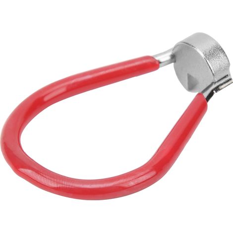 Clé à rayons de vélo, outil d'ajustement en acier pour roues, réparation cycliste, rouge (1/5)