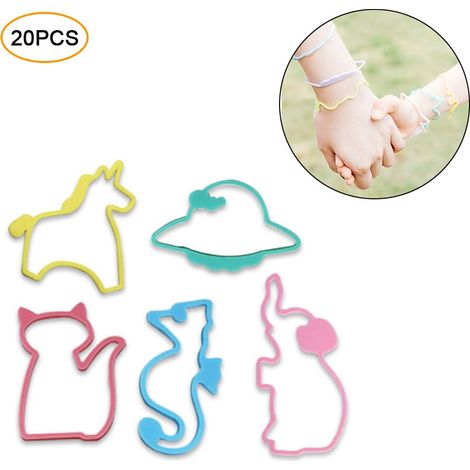 20 Bracelets Anti-Moustiques en Silicone - Répulsif Portable pour Enfants et Adultes (1/5)