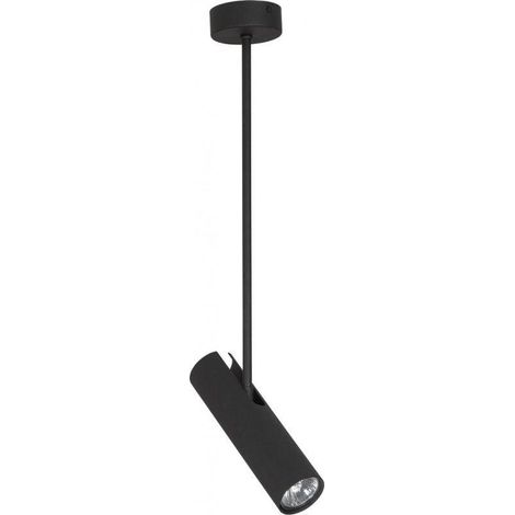 Lámpara de techo giratoria Modern en negro