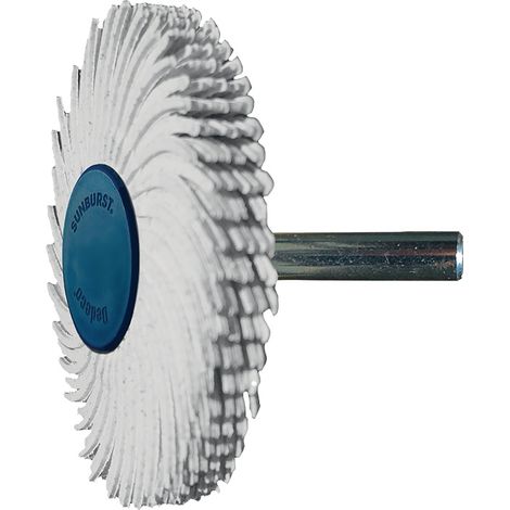 Disque à brosse radiale Sunburst D.51mm K.120 Blanc 10000min(unknown)¹ (1/2)