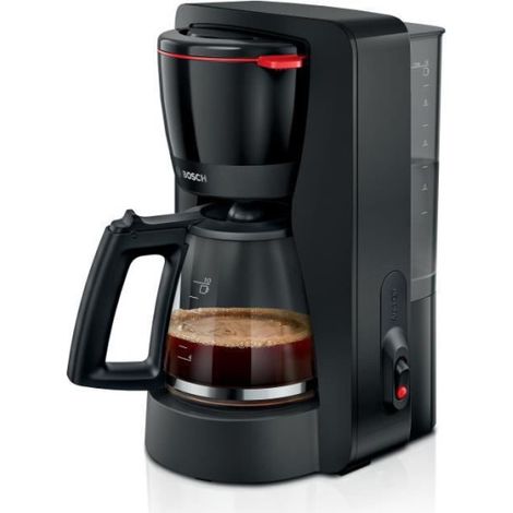Machine a Cafe - Cafetiere Electrique Filtre - BOSCH - TKA2M113 MyMoment - Noire - Capacité 1,25L - verseuse verre - systeme anti-gouttes (1/5)