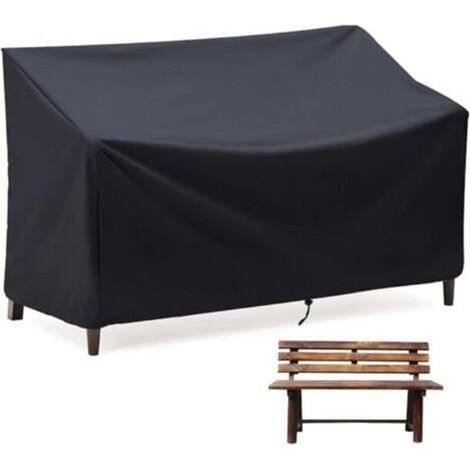 Housse Canape Exterieur, Housse de Banquette 4 Places, pour Salon de Jardin, Balcon, Terrasse, 190x66x89cm (1/4)
