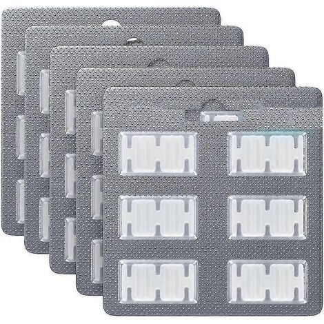 Bâtonnets parfumés, bloc parfumé, lot de 30 pièces de rechange pour Vorwerk Kobold VK140, VK150 et FP140 F (1/5)