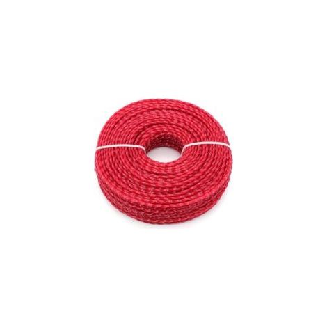 Fil pour débroussailleuse nylon 3,0 mm – Longueur 56 m – Compatible têtes de coupe 2/4 lignes – Pour coupes difficiles et haute visibilité - 3mmx56m (1/5)