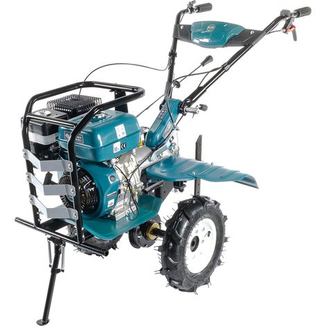 Könner & Söhnen Motozappa a Scoppio KS 9HP-1350BG-3/400, 9 HP, Larghezza di Lavoro fino a 1350 mm, Trasmissione a Ingranaggi, Potenza Professionale per Grandi Agricolture