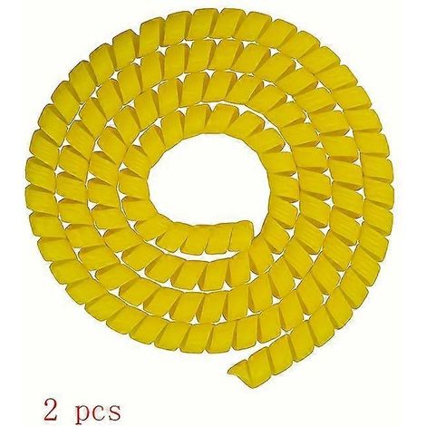 Gaine de câble spiralée (lot de 2), protection anti-poussière et anti-rayures pour faisceau de câbles de scooters électriques, vélos et motos. (1/5)