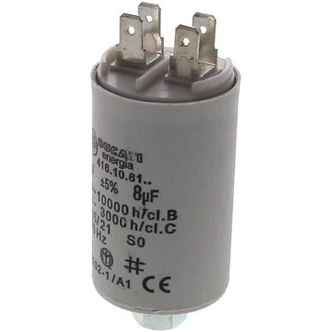 , CONDENSATEUR Lave-Linge 8uF 450V (1/3)