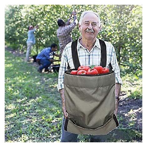 Sac de cueillette de pommes Harvest - Pochette de rangement pour fruits imperméable 600d, robuste et ajustable (1/5)