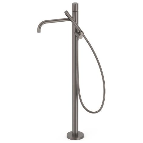 Mitigeur sur pied pour baignoire et douche Study Graphite - TRES 26247006GR