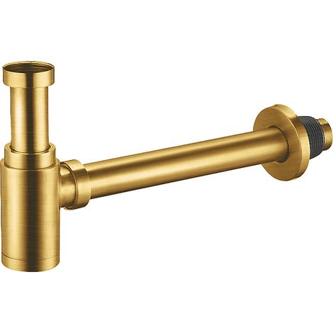 Aloni Messing/Edelstahl Gold gebürstet Siphon 1 1/4" Aloni Messing/Edelstahl Gold gebürstet Siphon 1 1/4" (1/2)