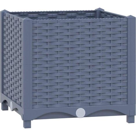 Maison Exclusive - Hochbeet 40x40x38 cm Polypropylen