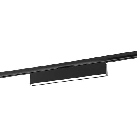 Apparecchio di illuminazione a binario a LED Moon, luce nera, prestigio LP-559/4 R-1F BK