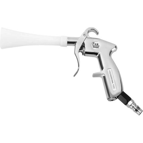 【Maison connectée】Soufflette Air Comprimé, Soufflette Compresseur, Pistolet de Nettoyage Voiture à Air Comprimé, Haute Pression Sans Réservoir, Pour L'entretien Intérieur (1/5)