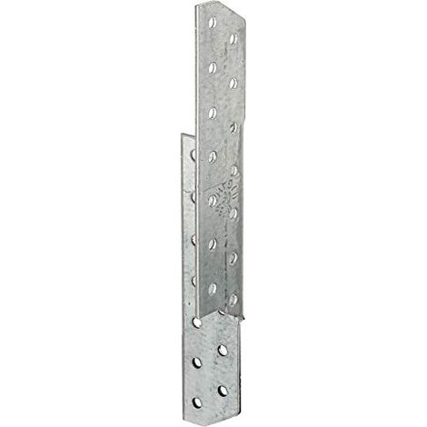 Alberts 846923 Supporti ancoranti, sx, zincati con procedimento Sendzimir, 32 x 32 x 210 mm, Set da 25 (1/4)
