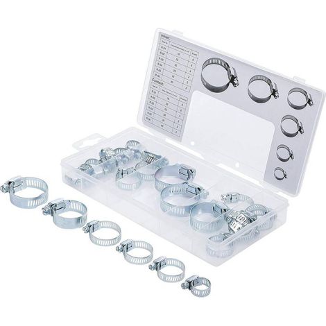 Assortiment de Pinces pour Colliers 25 pcs - Acier, Précision et Polyvalence - Pro - D-Work (1/5)