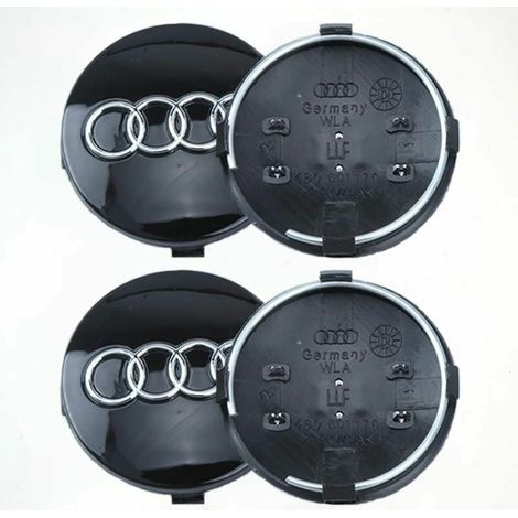 4 cache-moyeux de roue Audi logo-60