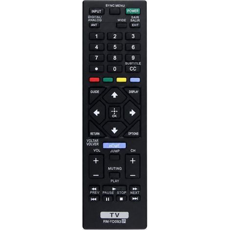 Telecomando di ricambio RM-YD093 compatibile con TV Sony LED HDTV KDL-32R300C (1/5)