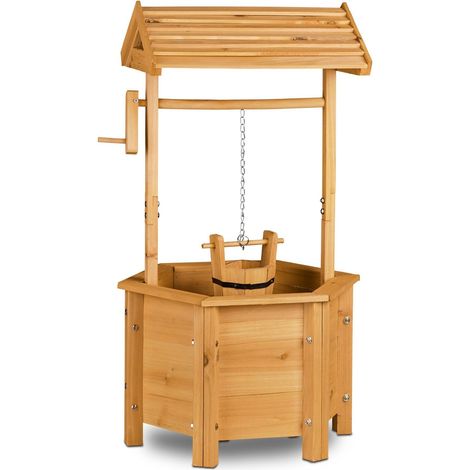 Fuente decorativa Jardín Madera (1/3)