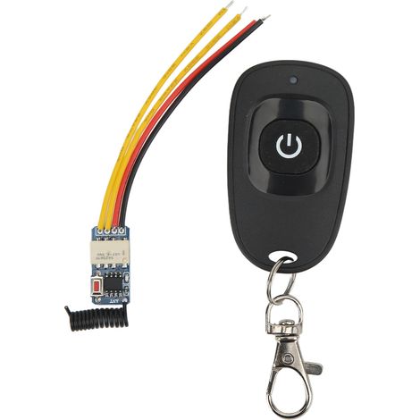 Mini relais de commande à distance 433,92 MHz avec temporisation, émetteur-récepteur 3,5 V - 12 V CC (1/5)