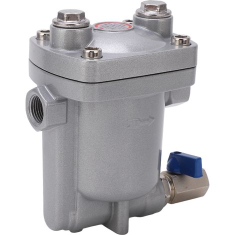 Purgeur automatique Haute Pression Anti-Obstruction Flottant Réservoir d'Air Drainage Condensat ADTV 80 G1/2in (1/5)