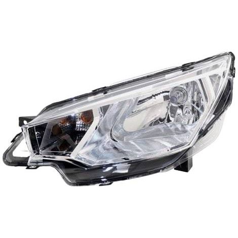 PHARE AVANT GAUCHE FOND CHROME - AIXAM CITY COUPE CROSSLINE CROSSOVER GAMME EMOTION (1/2)