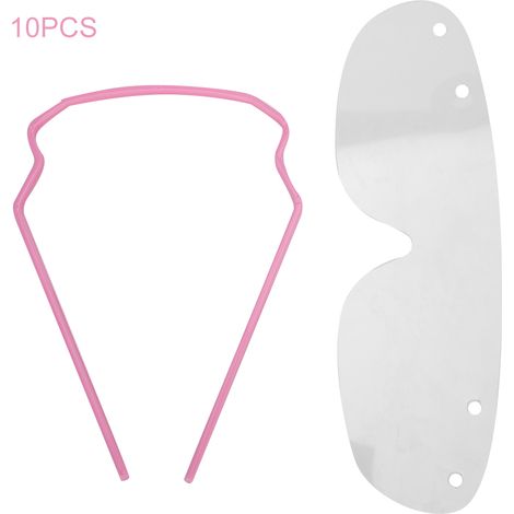 Lunettes de Protection Anti-Buée pour Laboratoire Dentaire, Anti-Poussière (Rose) (1/5)