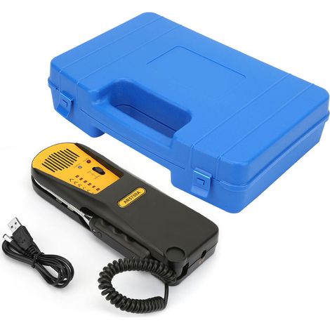 Détecteur de fuite de réfrigérant AR5750A, testeur de gaz halogène portable avec charge USB, dispositif de détection de fluor rechargeable, outil de diagnostic de fuite de fréon pour climatisation (1/5)