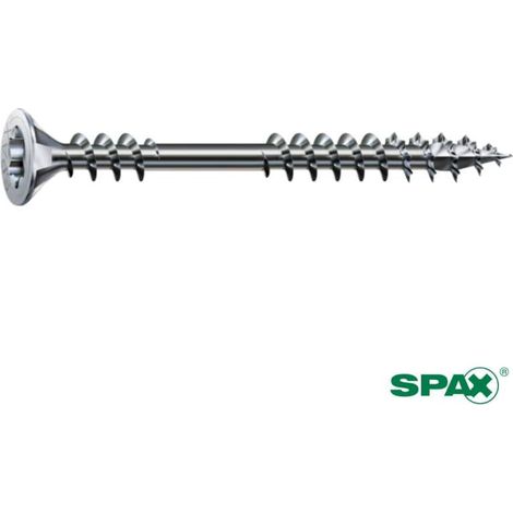 VBA SPAX Double Filetage TF T-STAR plus 4.5X60 Acier Lubrifié WIROX (1/2)
