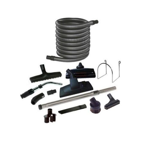 Set Accessoires et flexible non filaire Aldes C.Cleaner, C.Booster et C.Blue - longueurs au choix (de 6 à 14m) - 8m