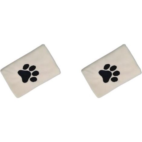 Hundehandtücher 2er-Pack Besonders saugfähig für Hunde und Katzen Graue schnelltrocknende Mikrofaserhandtücher für Haustiere Handtücher für Hunde 50 (1/5)